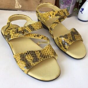 David Tate Strap Sandals size 10 WW